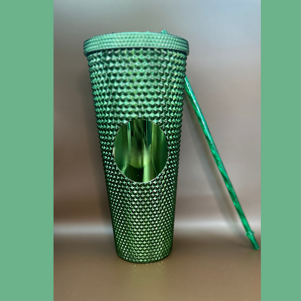 C-  Green Studded Tumbler